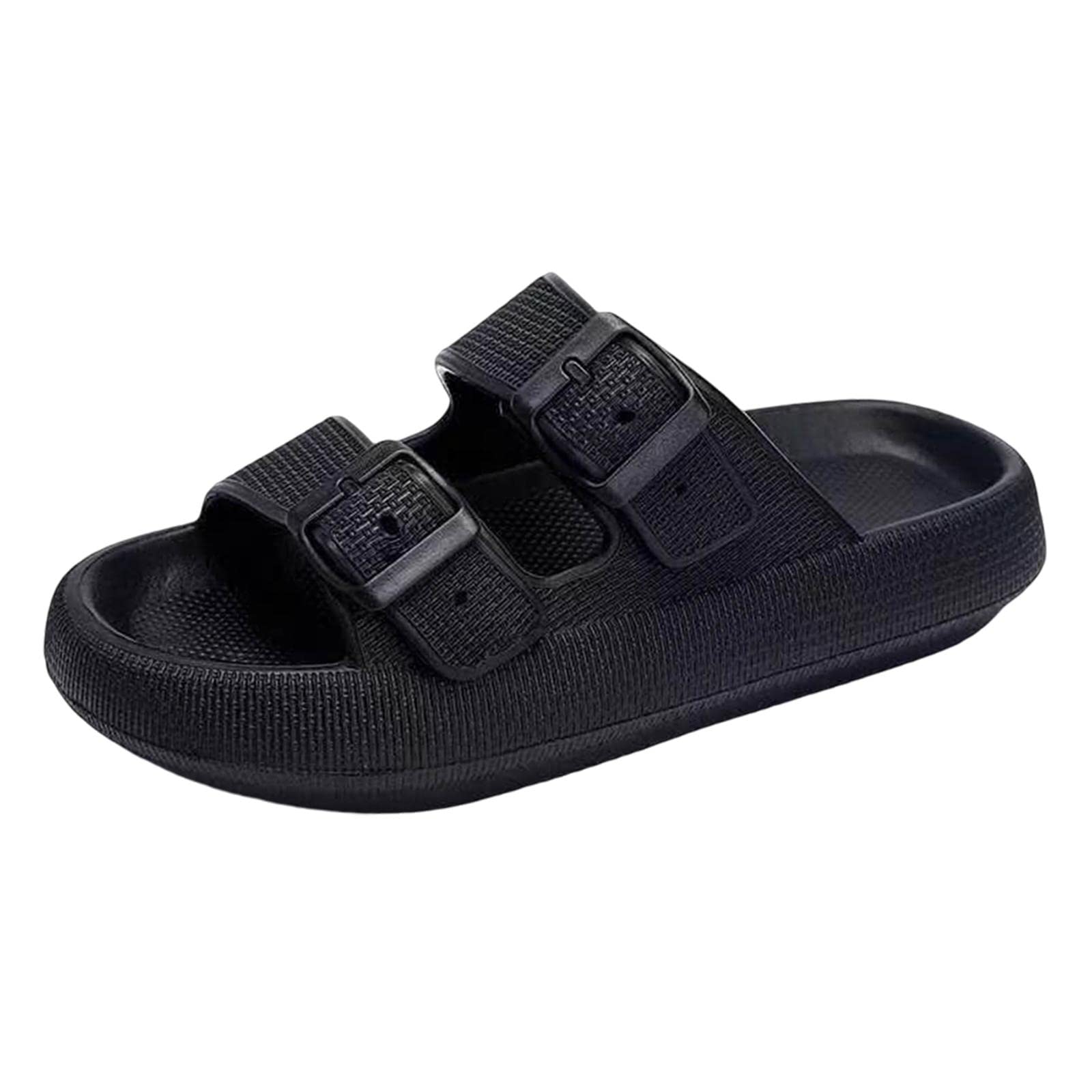 Enakshi Shower Slippers EVA Flat Sole Slippers Anti Slip for Indoor Outdoor Bathroom Black 37 to 38|Clothing, Shoes & Accessories|Womens Shoes|Slippers|Package Includes:1 Pair Slippers-picture-41