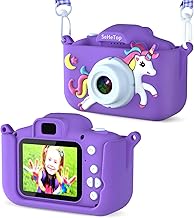 Kids Photo Camera, 1080P HD Video Camera Photos Kids,Toys Kids 3 4 5 6 7 8 9 10 Years,Toys with Camera for Boys and Girls, Birthday Gifts, scon 32G SD Card