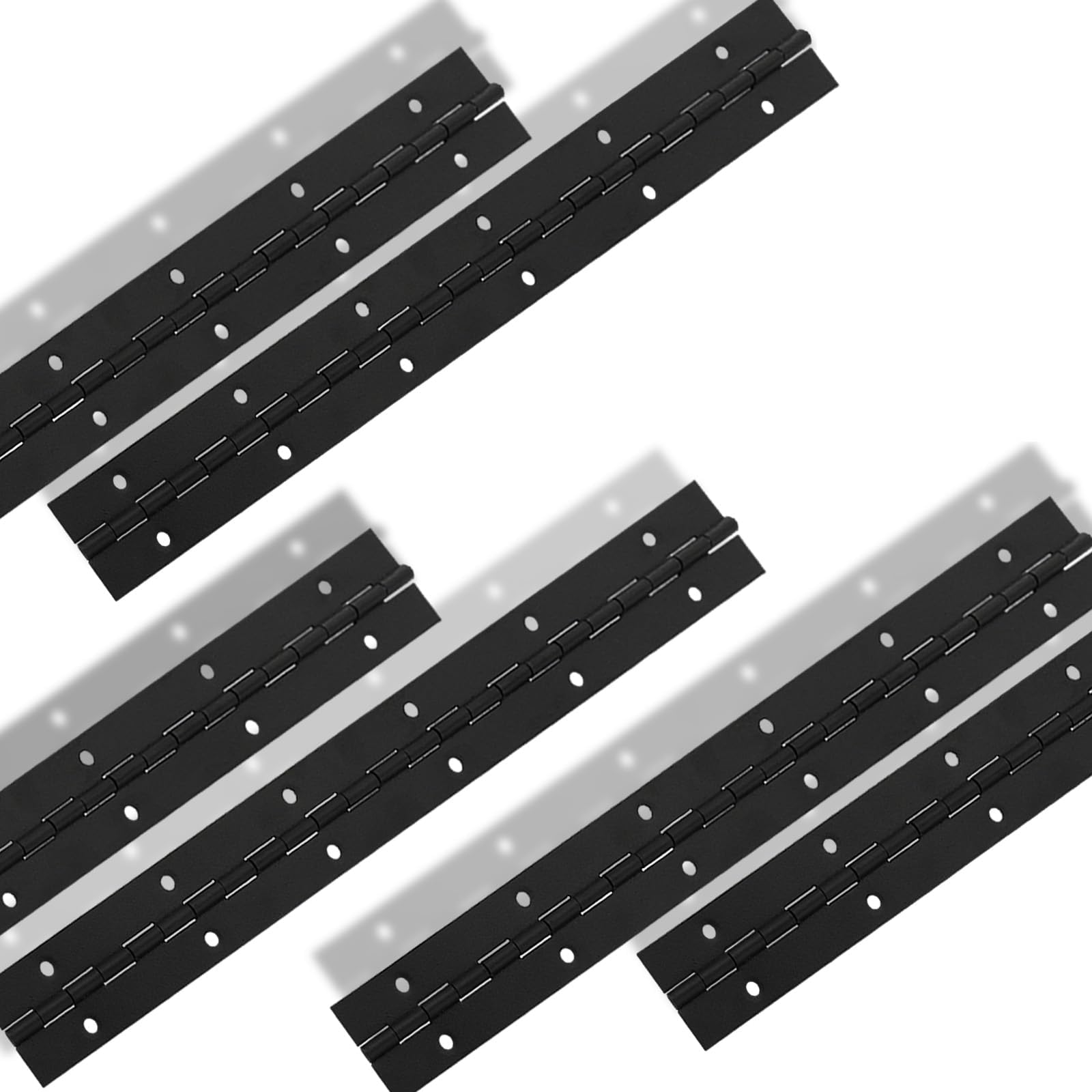 Stainless Steel Piano Hinges - 12 Pack -11