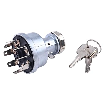 ZTUOAUMA Ignition Switch 282775A1 AR58126 for Case IH 1080B 1150G 1150H 1550 1835B 2366 2394 2594 3394 3594 7110 7120 7130 7140 75Xt 760 780 John Deere 2150 2240 2255 2350 2355 2355N