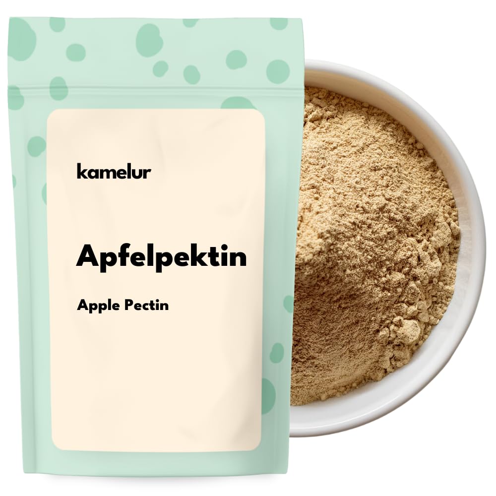 Kamelur 200g de pectine de pomme en poudre de meilleure qualité - pectine de pomme en poudre pour la confiture - pectine en emballage biodégradable