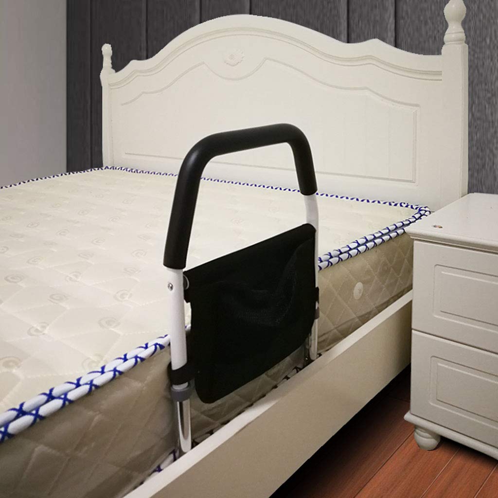Barandilla de cama para adultos mayores - Barandilla de seguridad para cama de grado hospitalario para personas mayores, barandilla lateral de cama, barandilla para adultos mayores para camas tamaño