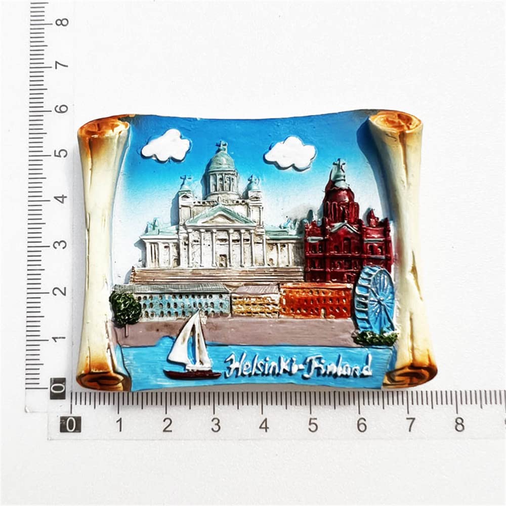 3D Elk Verkeersbord Finland Koelkast Magneet Toeristische Souvenir