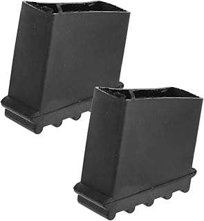 GLEAVI 伸縮式はしご 用足カバー ゴム製滑り止めパッド はしごと床の保護に対応 工具不要の簡単装着 2個セット