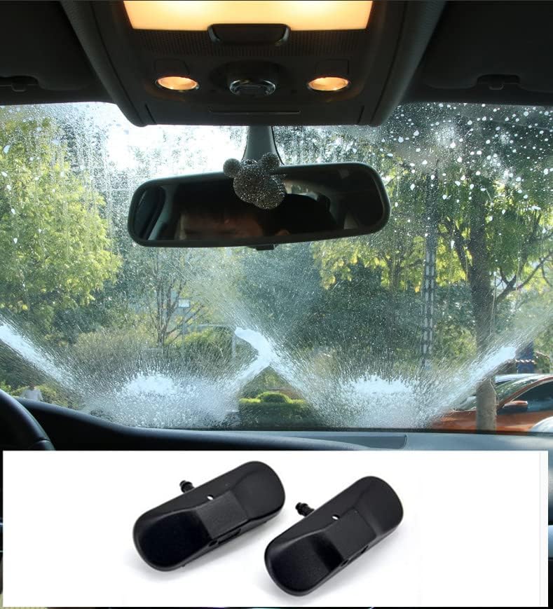 CAR-AE - For AUDIs A1 A3 A4 A5 spray glass water nozzle 1 pair (A3 2013- No heating interface)