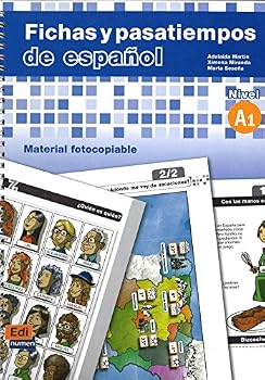 Paperback Fichas Y Pasatiempos de Español A1 Material Fotocopiable [Spanish] Book