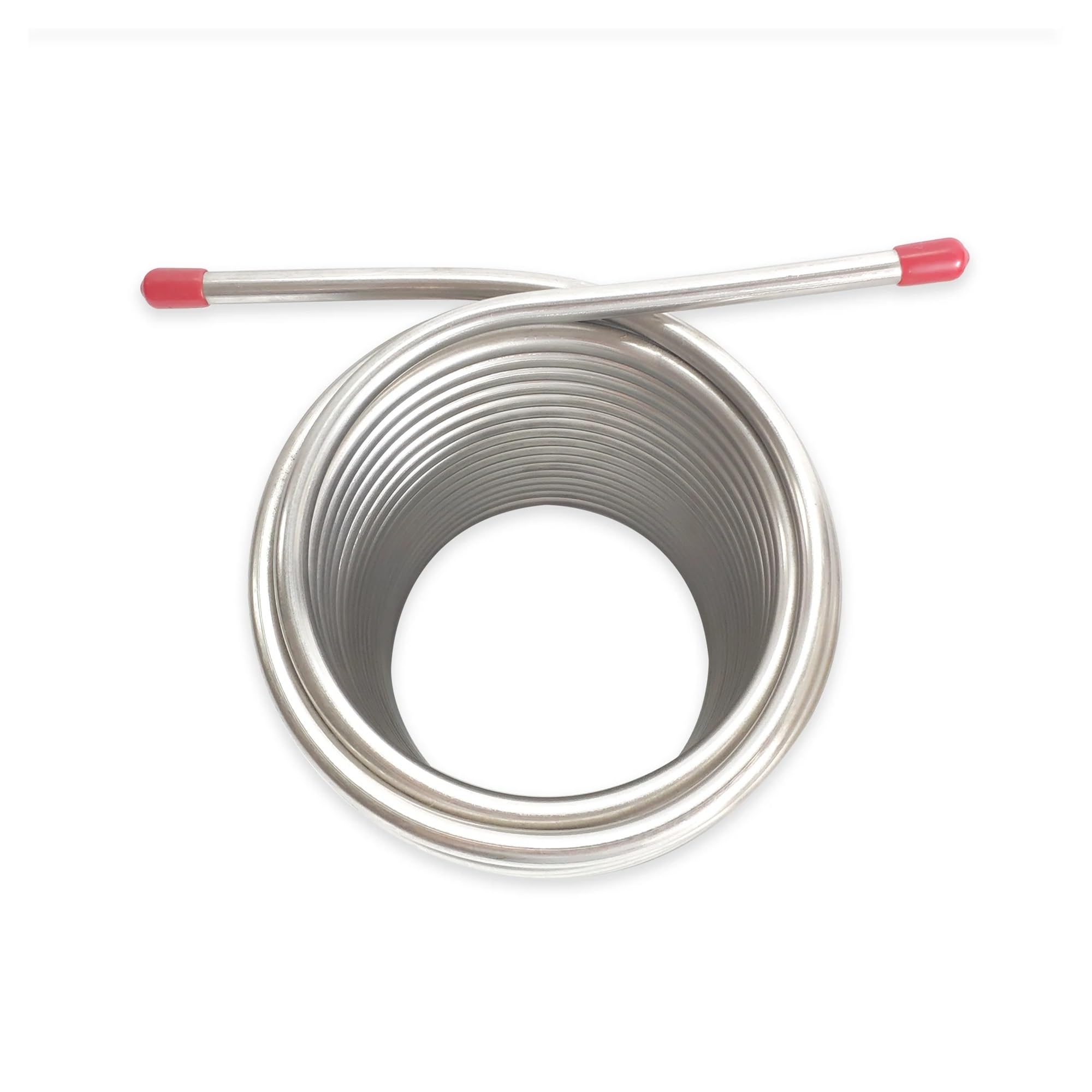 Scambiatore di calore, Raffreddatore For Mosto D'acqua For Birra A Doppio Strato, Serpentina Di Raffreddamento Da 14 M Di Lunghezza, Acciaio Inossidabile 304 For Uso Alimentare, Serpentina Di Raffredd