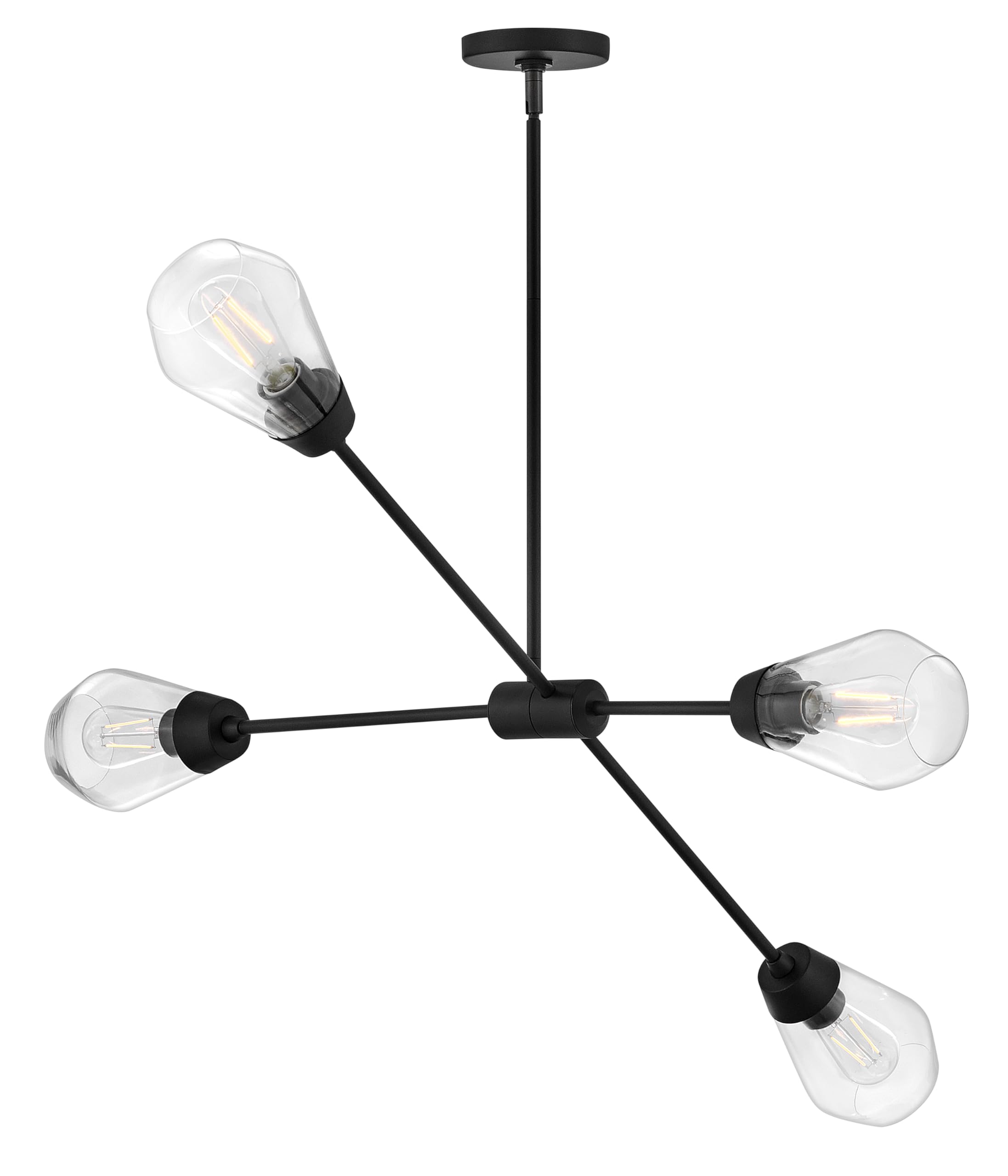 Lark Livie Medium Convertible Mobile Single Tier, Black