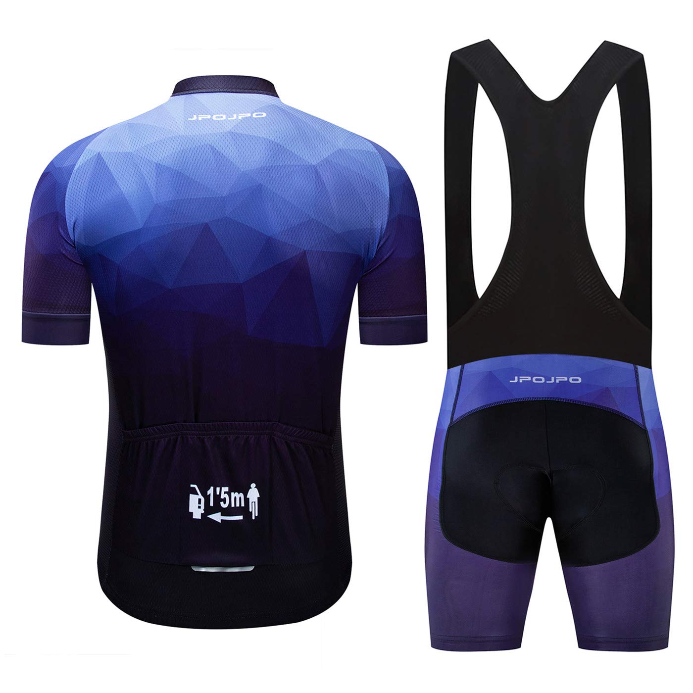 Hotlion Herren Radtrikot Set Trägerhose Sommer Radfahren Kleidung Anzug Pro Team Bike Kleidung