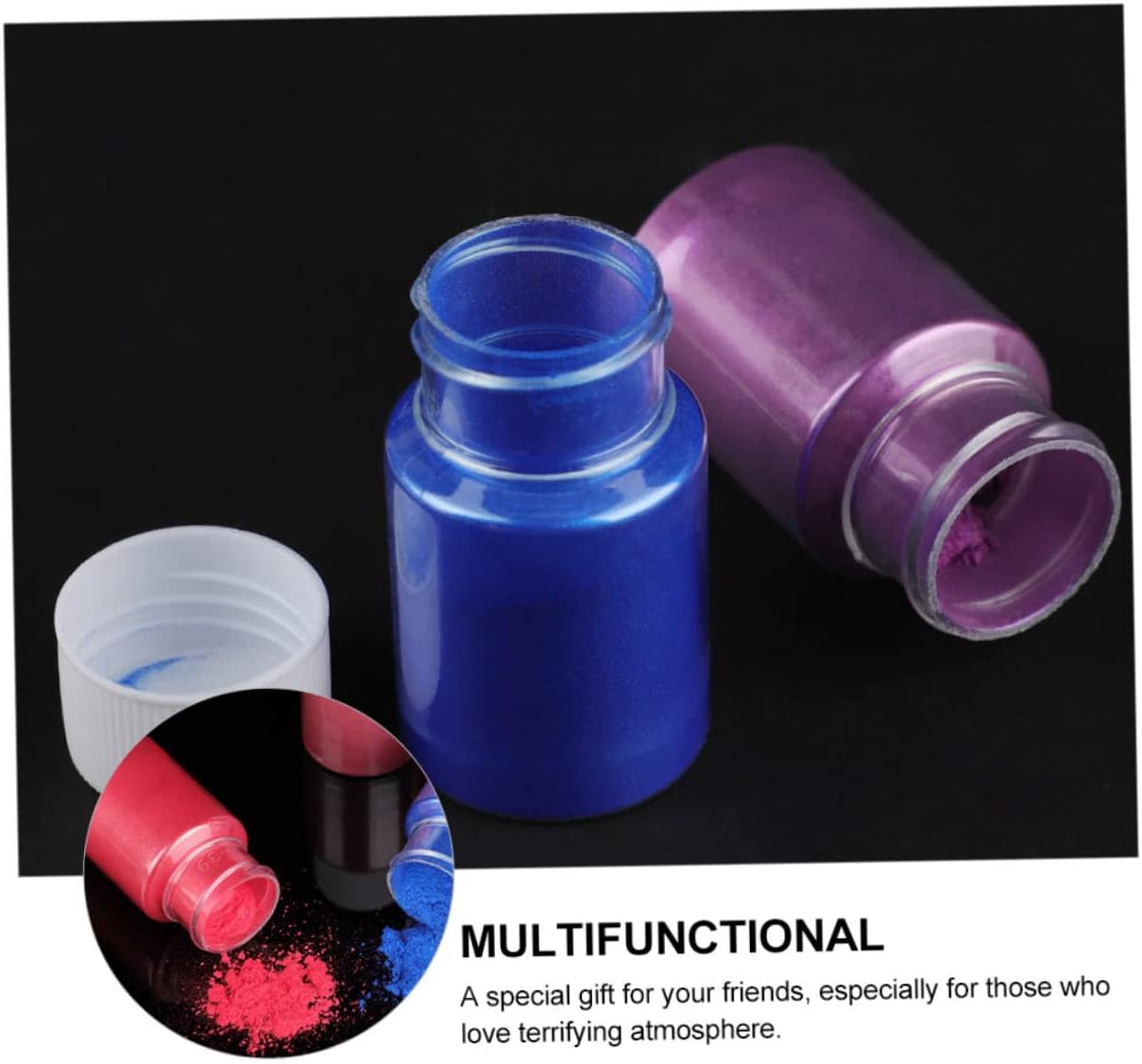 Bottles Pearlescent Mica Powder Bath Bomb Making Boys and Girls Bathtub Colors Tablets Body Glitter Powder