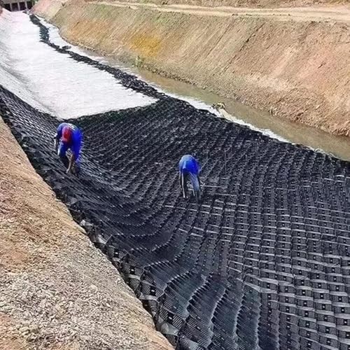 Stabilisateur de chemin en gravier contre la boue : géocellules de 5 cm