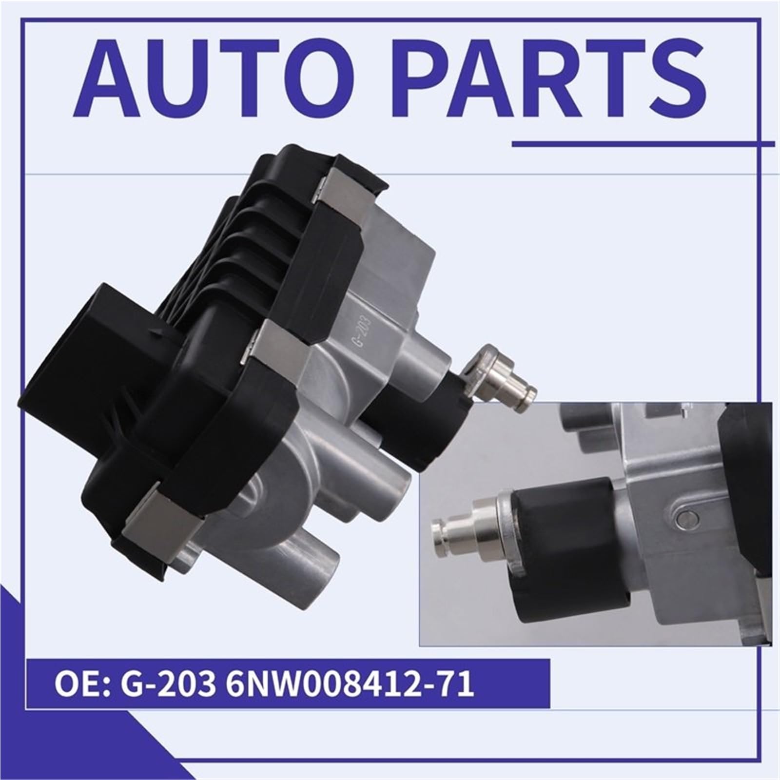 Turbocompresor Compatible con Chevrolet Captiva. Compatible Opel Antara 2.0 D 110 kW Z20S. Actuador de turbocompresor G-203 6NW008412-71