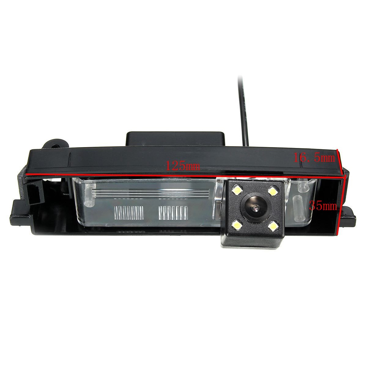 Coche Ccd Visión Nocturna Copia De Seguridad Inversa Trasera Cámara De Visión para Toyota Rav4 2000-2012