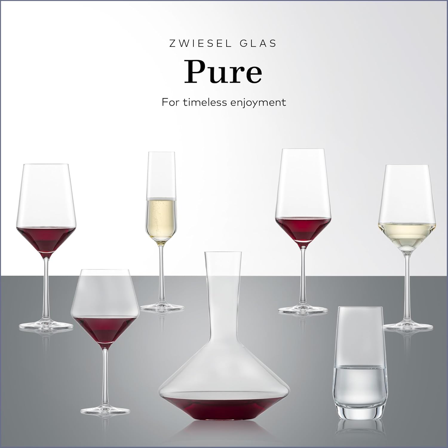 ZWIESEL GLAS Pure Beaujolais Red Wine Glasses (Set of 6), Wine Glasses for Red Wine, Dishwasher-Safe Machine-Made Tritan Crystal Glasses, Made in Germany (16 Ounce) - Image 6