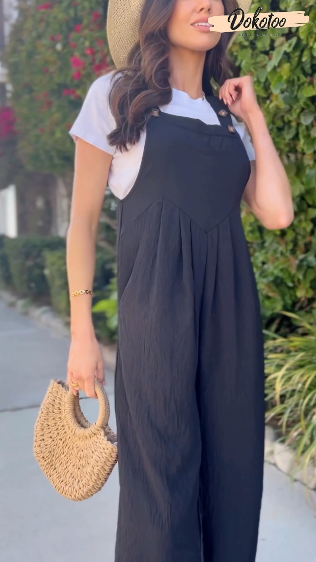 Amazon.com: Dokotoo Womens Casual Loose Overalls One Piece