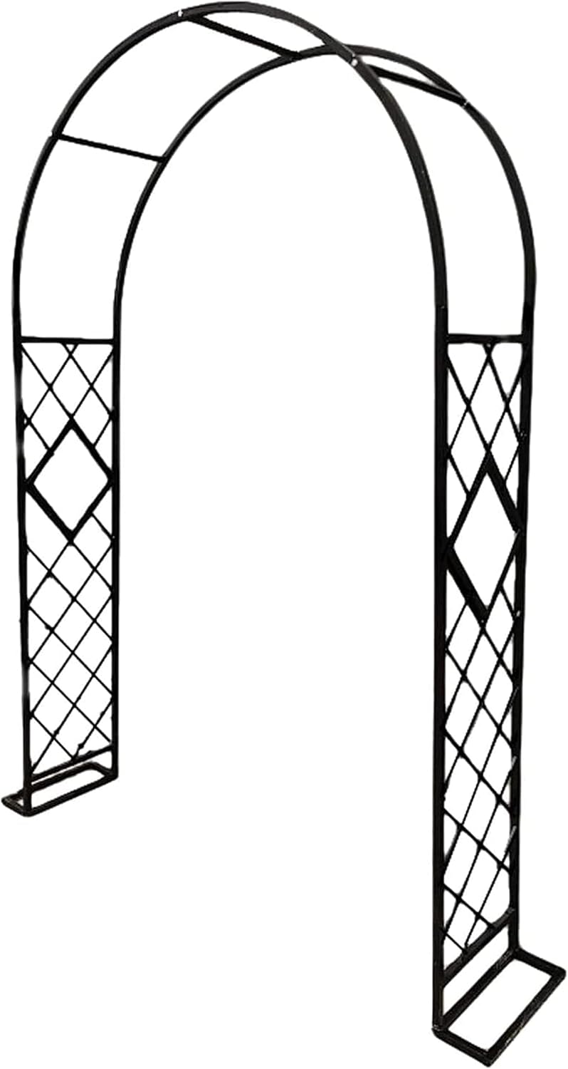 Outdoor Flower Garden Arch Trellis, Durable Steel Garden