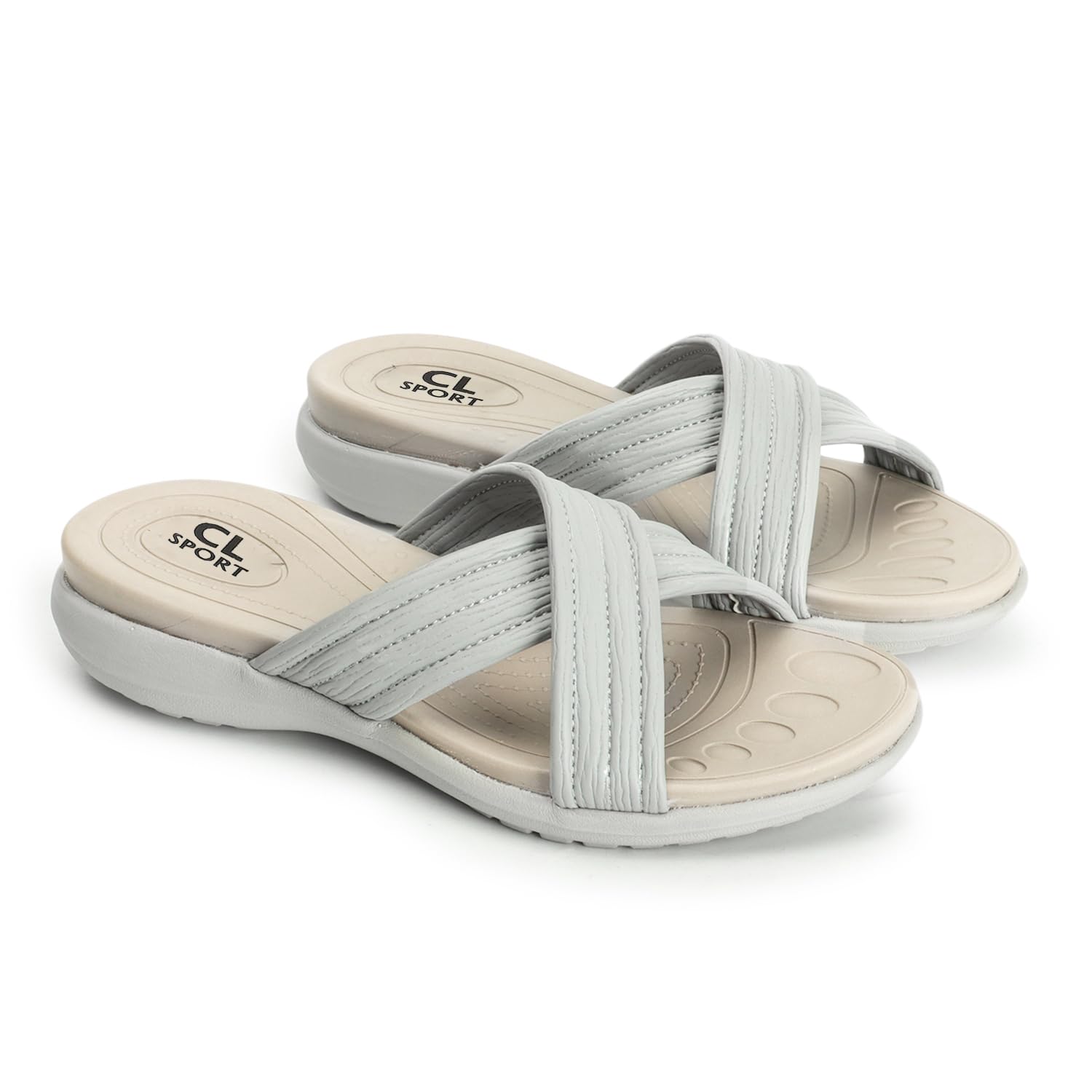 CL Sport Women Sandal Colour- Grey, Size-UK-8 (B0DBDWYFSG) Amazon Price History, Amazon Price Tracker