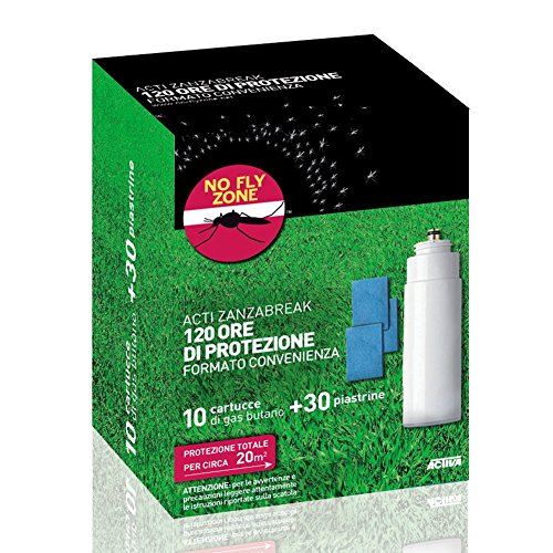 NO FLY ZONE - RICARICHE ACTI ZANZA BREAK - 120 ORE DI PROTEZIONE