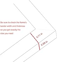 Vista 8 de SESEAT Juego de 6 portarretratos de 8 x 10 pulgadas, para fotos de 5 x 7 pulgadas con paspartú o de 8 x 10 pulgadas sin paspartú para pared o mesa