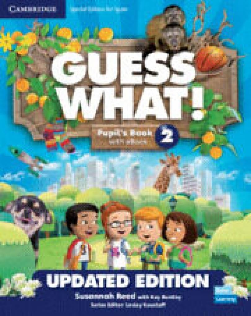 Guess What! Level 2 Pupil's Book with Enhanced eBook Special Edition for Spain Updated