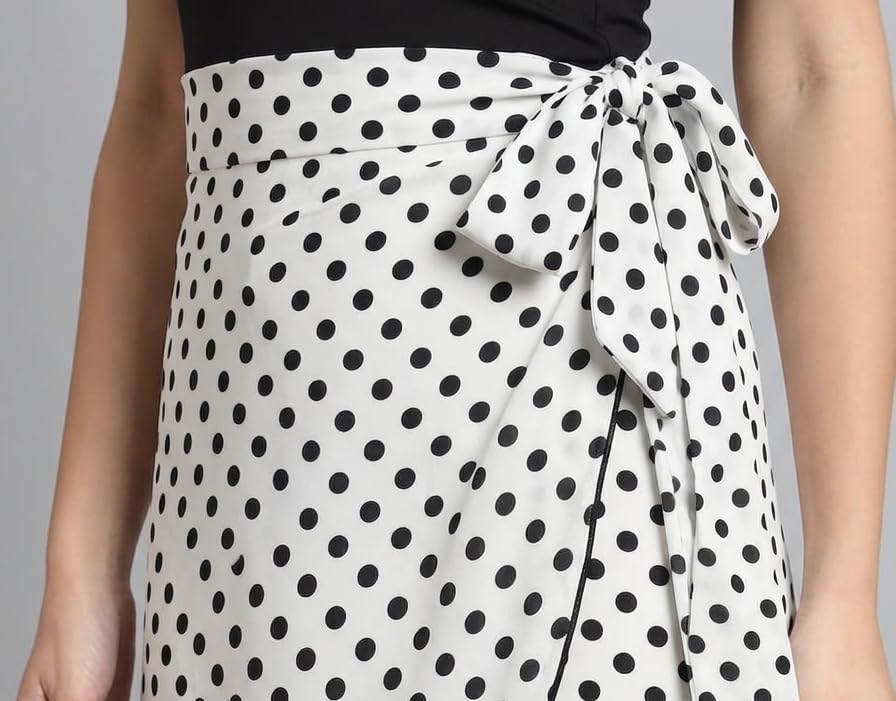 Image of Women's Boho Skirt High Low Split Summer Beach Midi Wrap Skirts