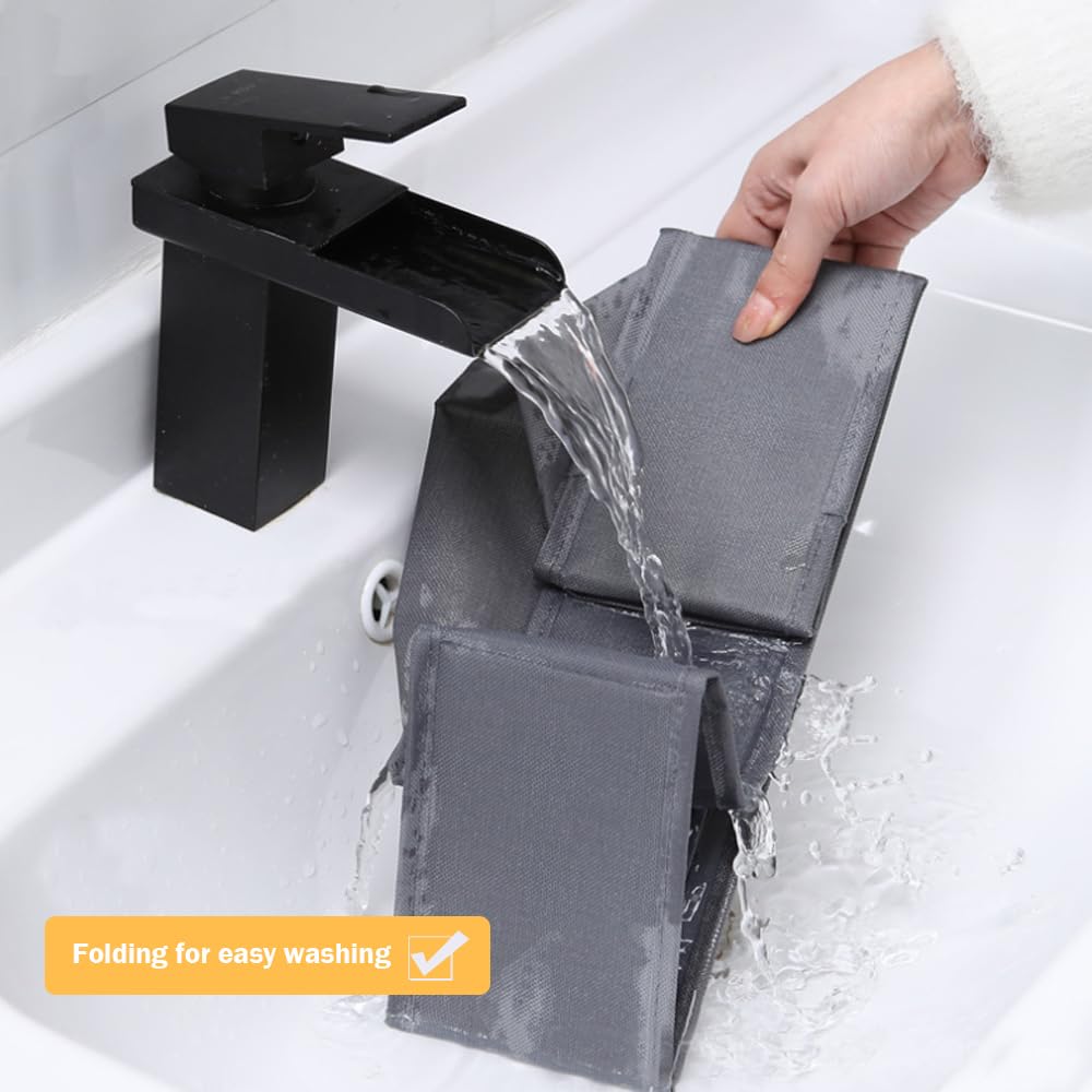 Organizer Per Cassetti 24 Celle - Set Di 3, Grigio, Per Biancheria Intima E Accessori - Foto 11