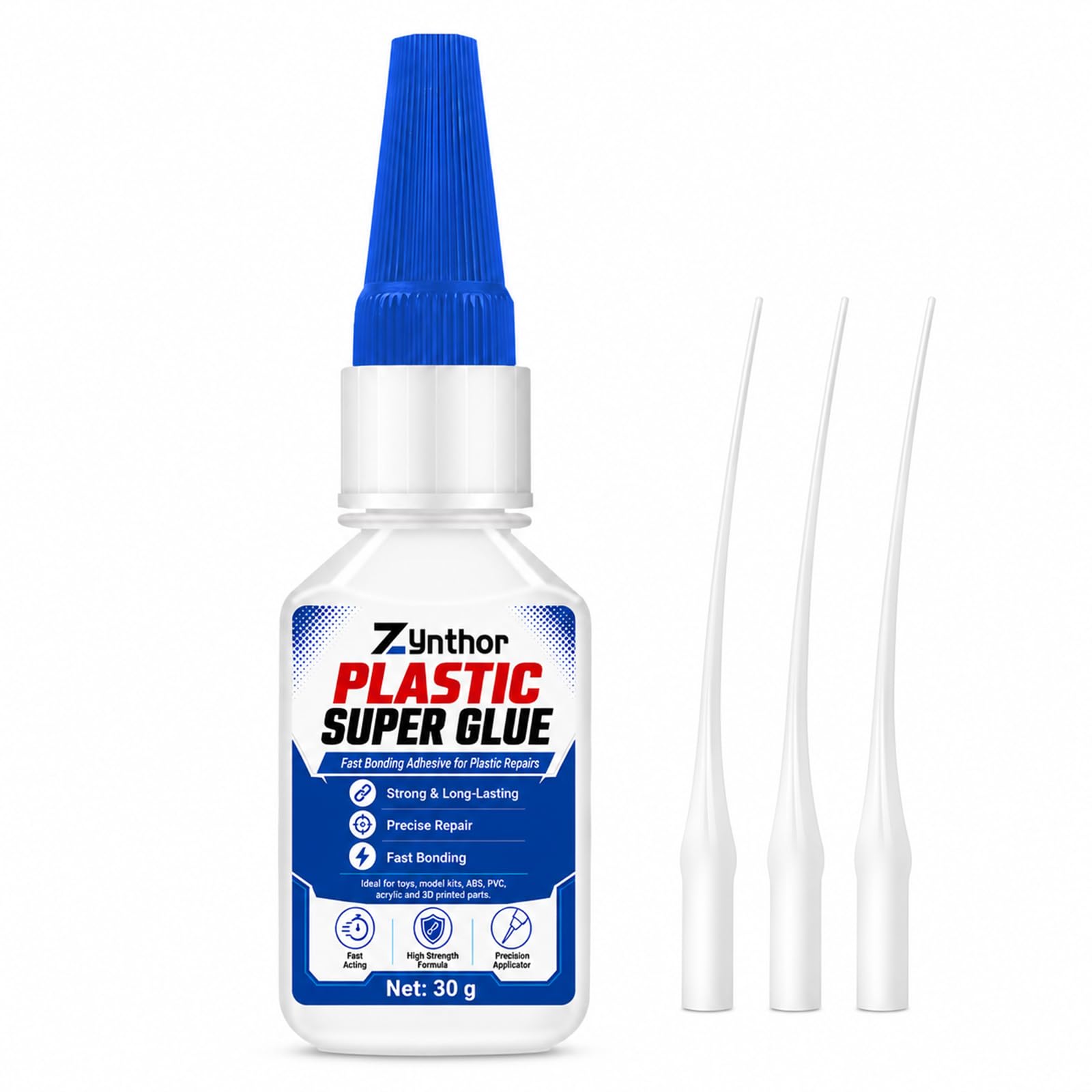 Zynthor Plastic Glue 30g, Strong Super Glue for Plastic and Model Glue — image 1