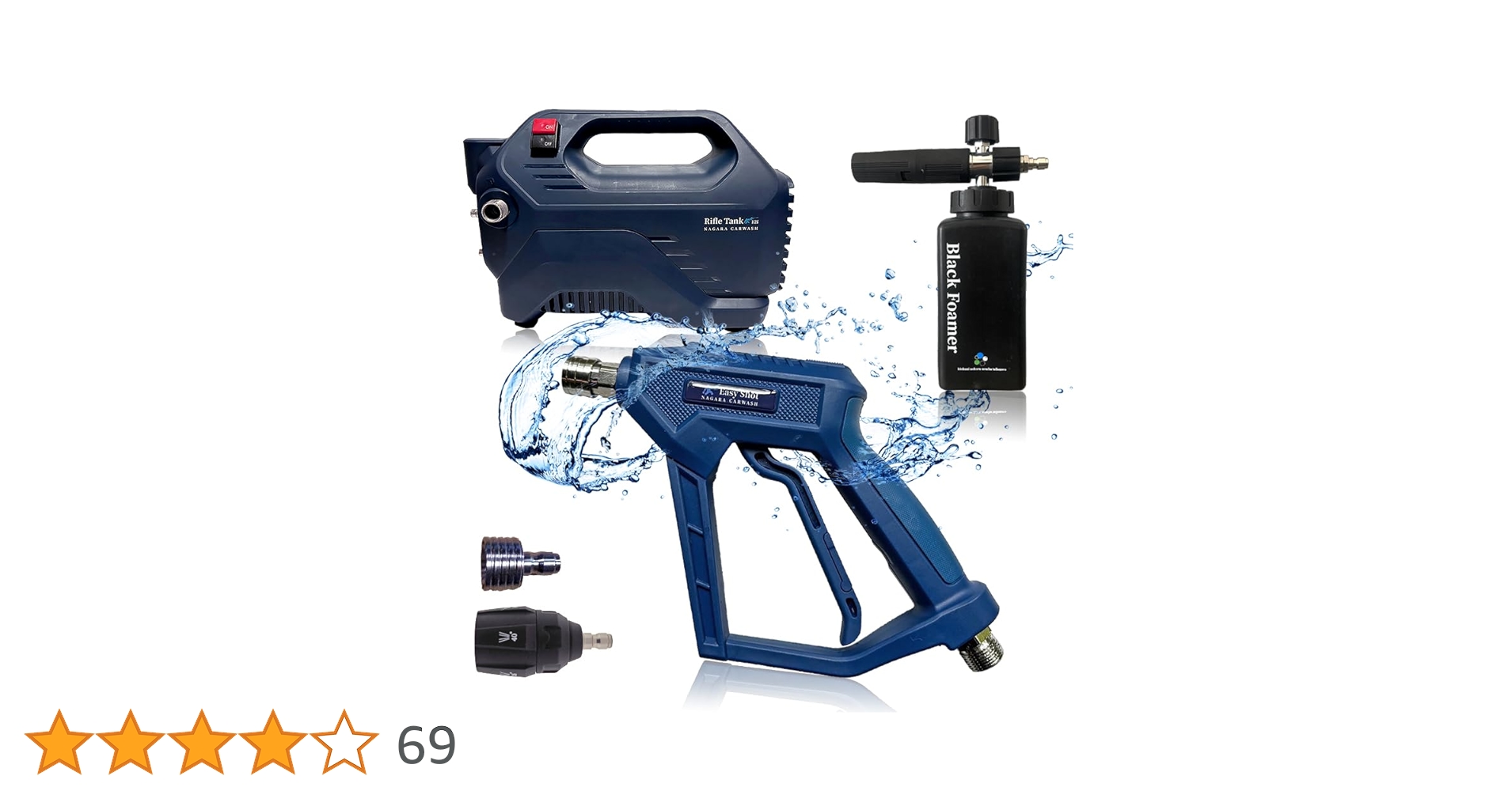 Amazon.co.jp: 【ながら洗車】イージーショット×タンクセット (12Mpa