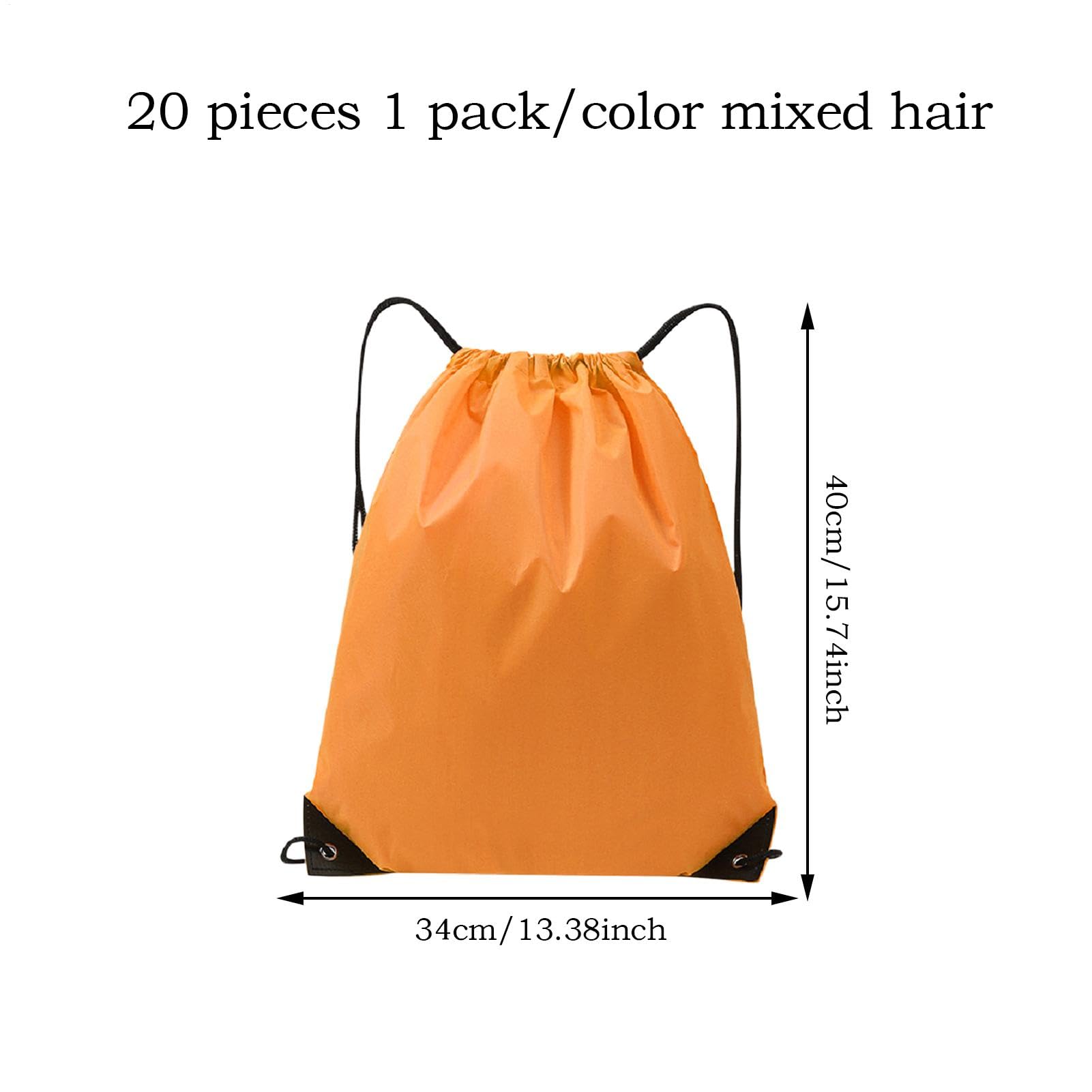 Bolsa de gimnasia con cordón, bolsas de almacenamiento con cordón Mochila