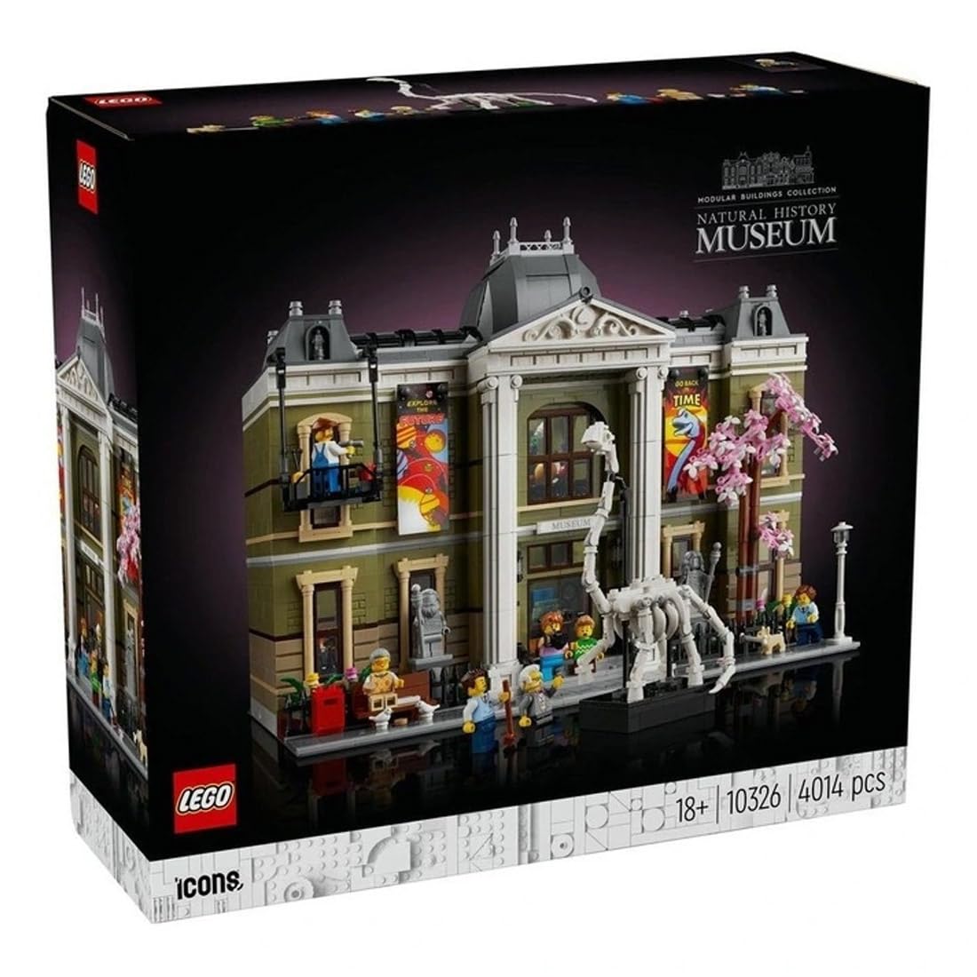 LEGO Icons Natural History Museum Set 10326 (4014 Pieces) (B01MQRRE94) Amazon Price History, Amazon Price Tracker
