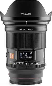 Amazon.co.jp: VILTROX AF 16mm F1.8 Pro FE 単焦点中望遠レンズ