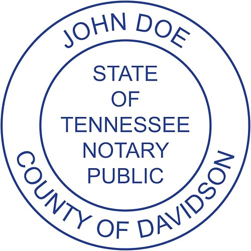 Miniatura 4 de Sello notario autoentintado para los 50 estados - Cumple con las especificaciones estatales (Tennessee)