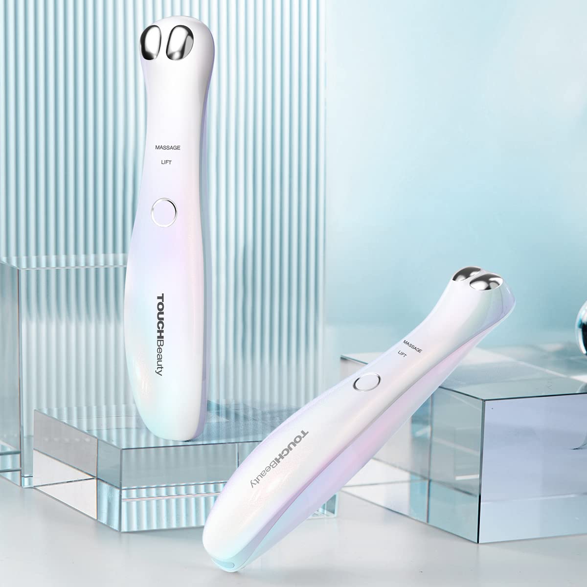 TOUCHBeauty Appareil intelligent de soins des yeux : Dites adieu aux poches et aux cernes