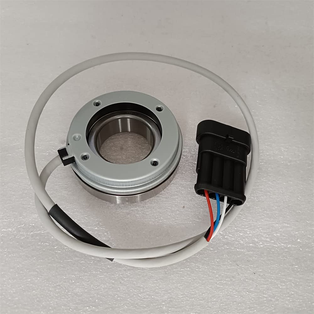 JWDAWN 4wire Motor Bearing Speed Encoder 6206 6206V Speed Sensor for Golf Cart Electric Vehicle Forklift Pallet Truck Accessories