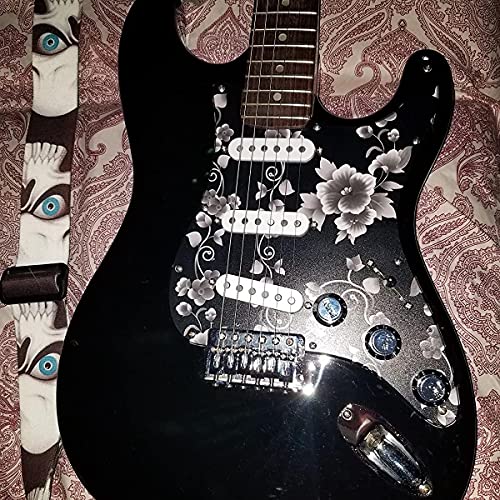 Dopro Pickguard en plastique imprimé 3D Strat SSS à 11 trous pour plaque arrière de plaque de protection en forme de… - Les Beatles, Paul McCartney, John Lennon, RIngo Starr, George Harrison Dopro Pickguard en plastique imprimé 3D Strat SSS à 11 trous pour plaque arrière de plaque de protection en forme de… – Image 6