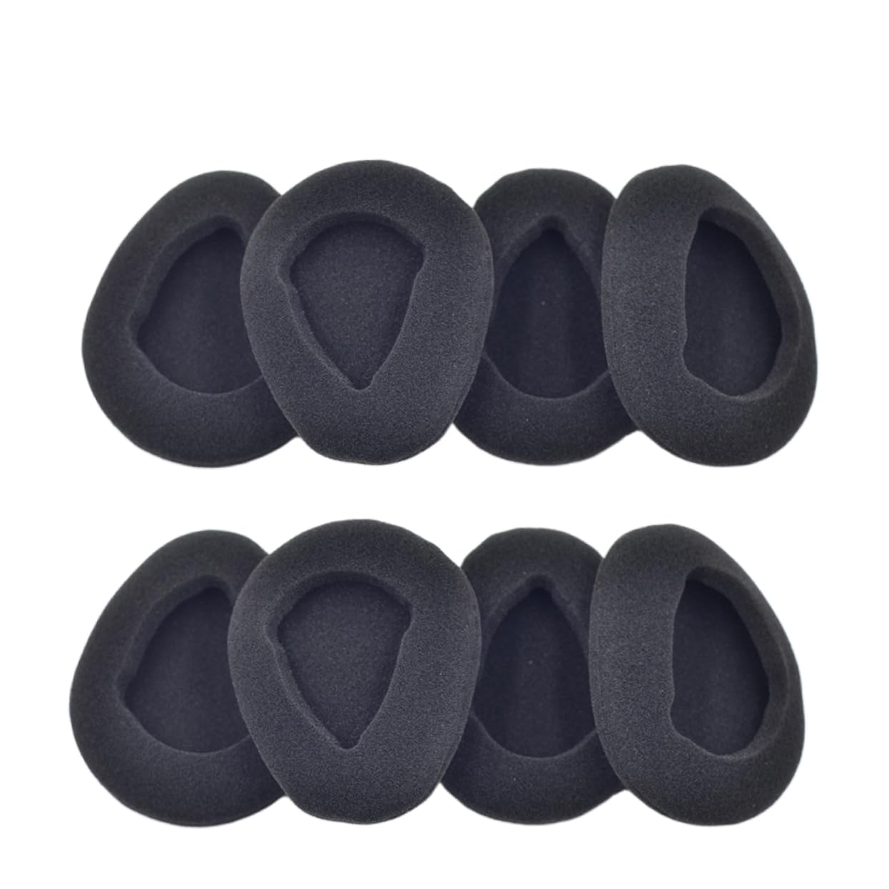 Almohadillas De Esponja para Auriculares Reemplazo De Cojines para Oídos De Aislamiento Acústico Y Compatibles Mayoría De Auriculares 8 Piezas X 3