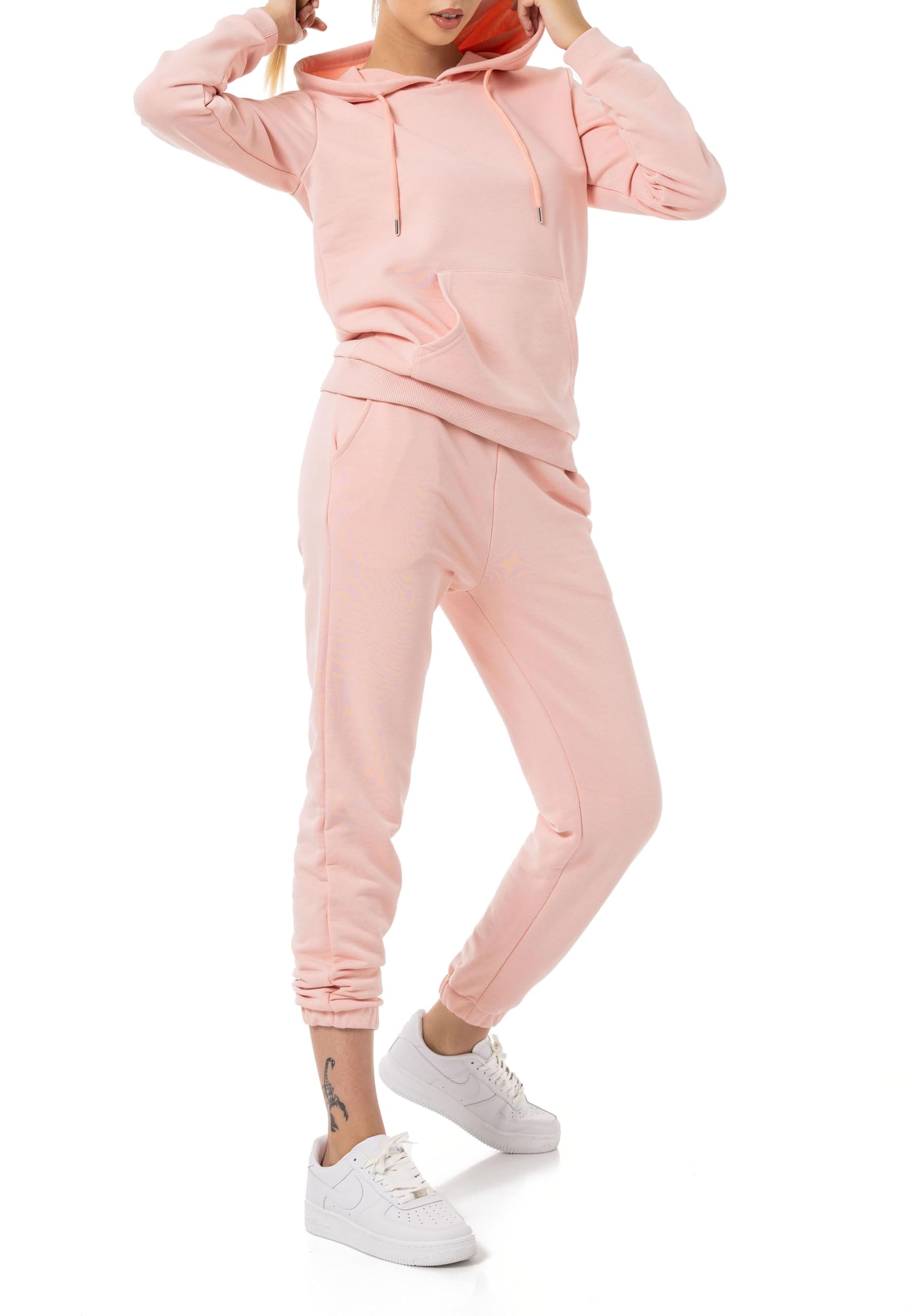 Red Bridge damski dres rekreacyjny dres do joggingu spodnie bluza z kapturem Premium Basic