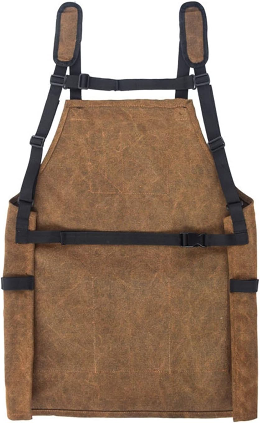 Hardware Tools Aprons Canvas Aprons Garden Multi-Purpose Pocket Electrician Repair Multifunctional(Mud)