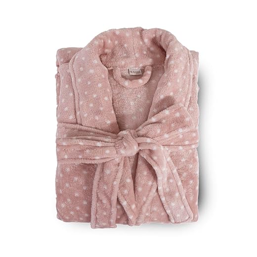 Roupão Appel Plush Flannel Estampado Toque Macio