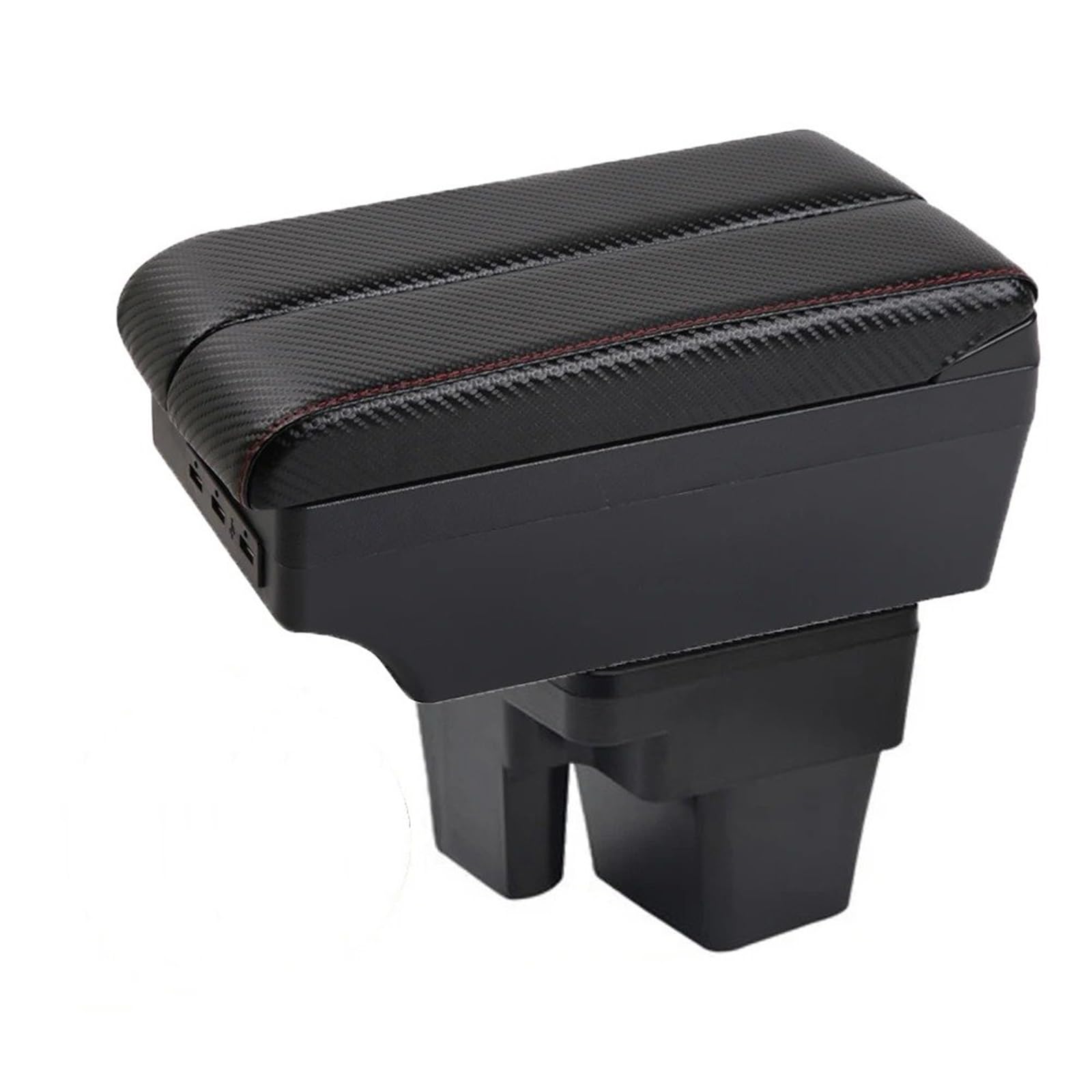 BYHGFDEA Armrest Storage Box For Fulwin Chery A13 Very Celer Armrest Box Auto Storage Box Bracing Heighten Interior Retrofit Part