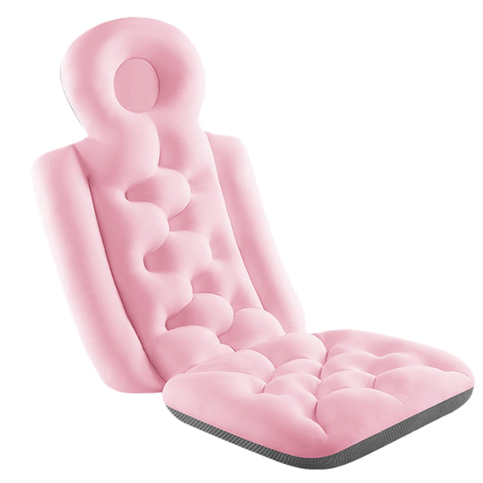 Cuscino Da Bagno Per Tutto Il Corpo - Cuscino Ergonomico Per Spa Con | Supporto Per Testa E Collo Per Vasche Da Bagno | Materiale Morbido E Ad Asciugatura Rapida, Lavabile In Lavatrice, Ventose An