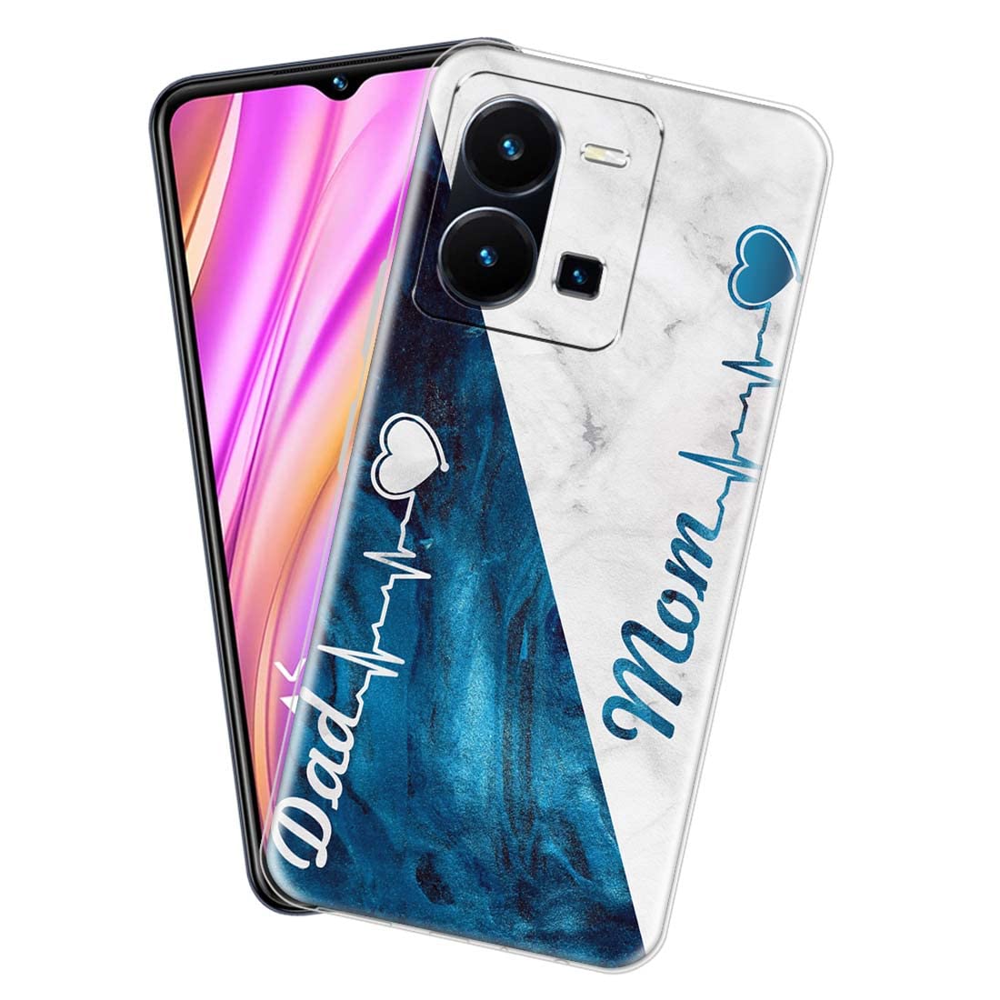 Fashionury Soft Silicon Slimfit Back Cover for Vivo Y35 Stylish Printed Back Cover for Vivo Y35 -D0695 (B0BDM3T9PY) Amazon Price History, Amazon Price Tracker