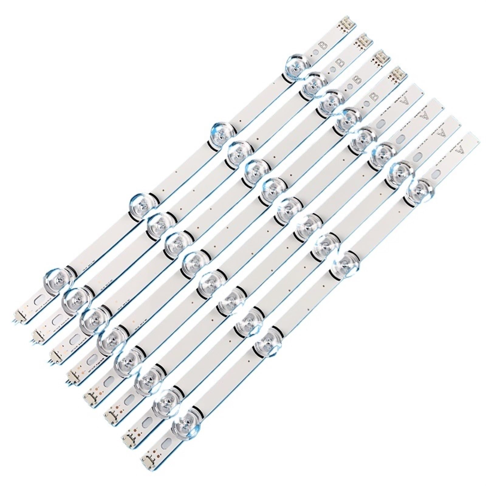 8 Pezzi X Striscia di retroilluminazione a LED Compatibile for Lig TV 390HVJ01 Lnnotek DRT 3.0 39 "39LB5610 39LB561V 39LB5800 39LB561F DRT3.0 39LB5700 39LB650V