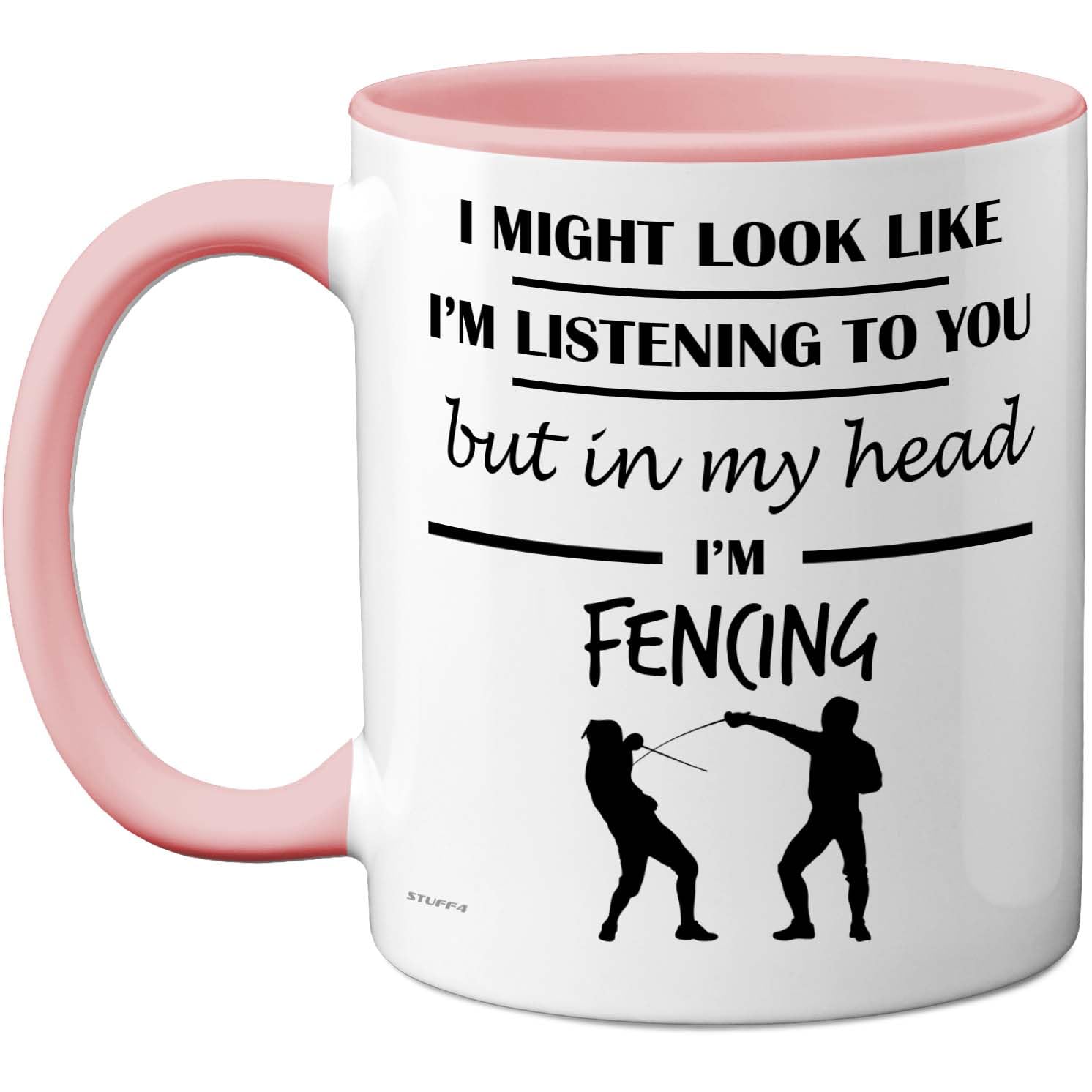 Stuff4 Fencing, in My Head Mug