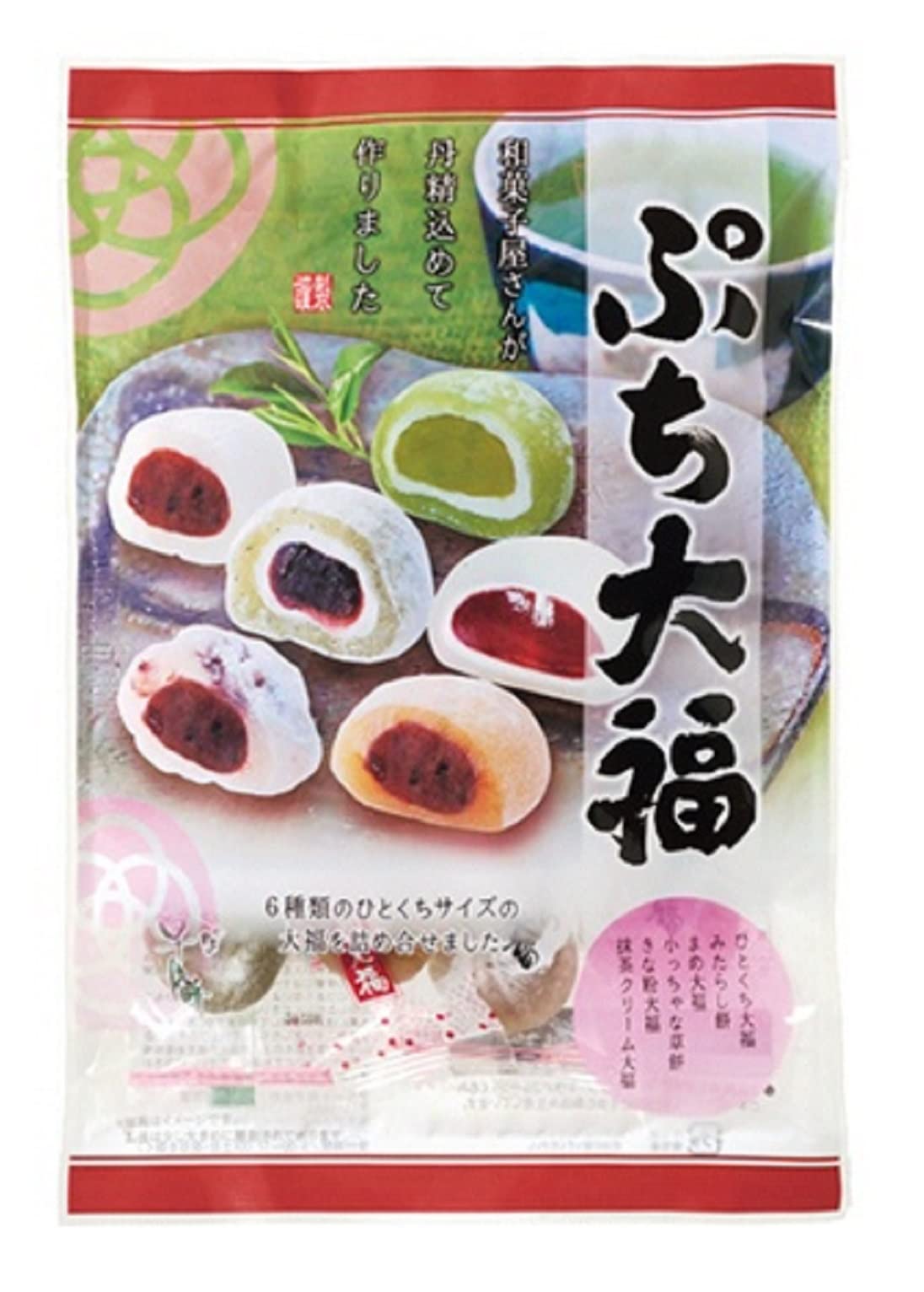 Amazon.co.jp: クリート ぷち大福6種入り185g入 1個 : 食品・飲料