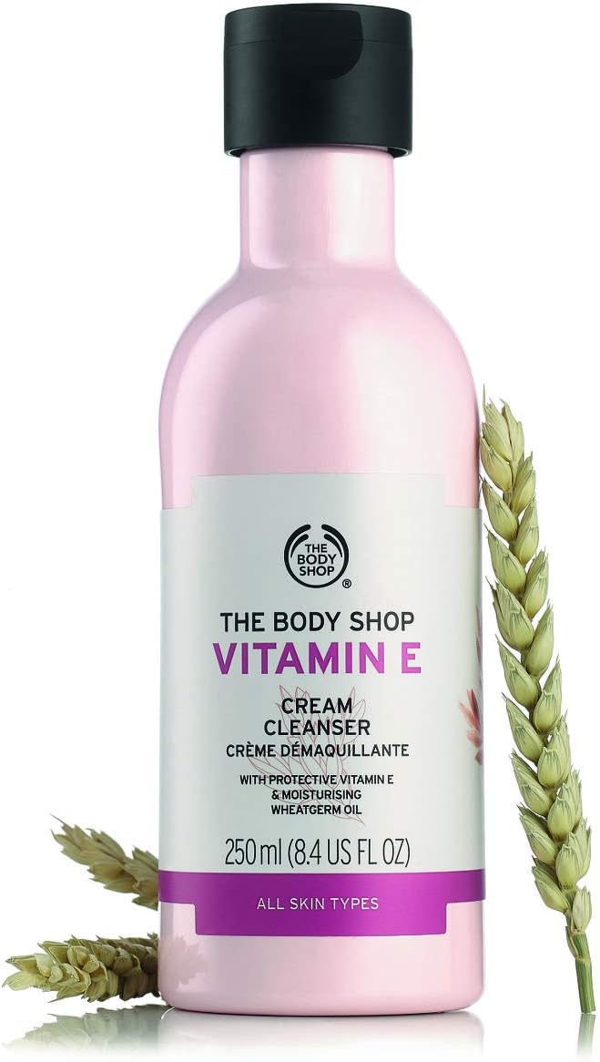 The Body Shop Vitamin E Cream Cleanser - All Skin Types For Unisex, 248 ml