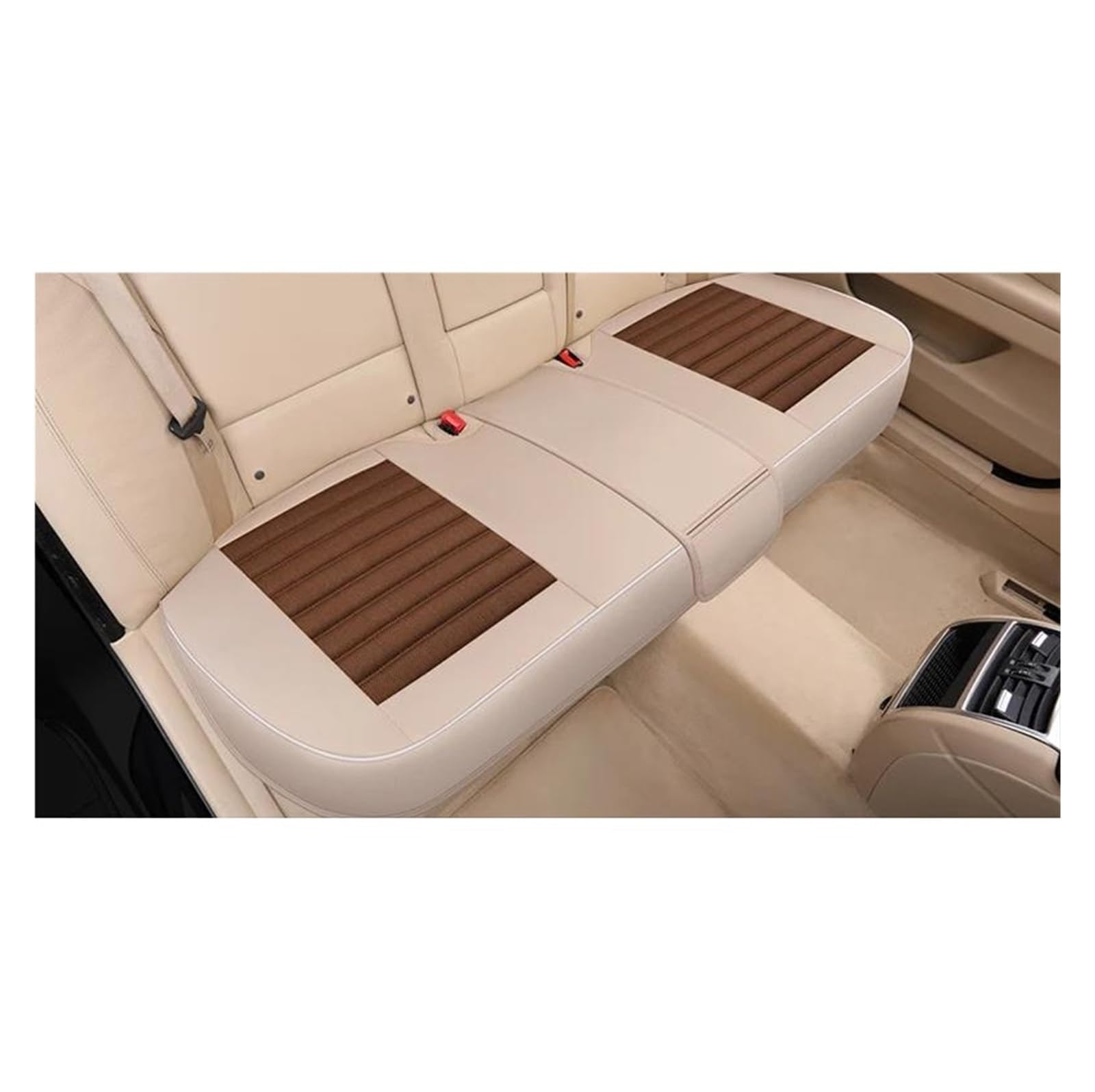 Coussin de siege auto haut de gamme en velours cafe pour VW CC