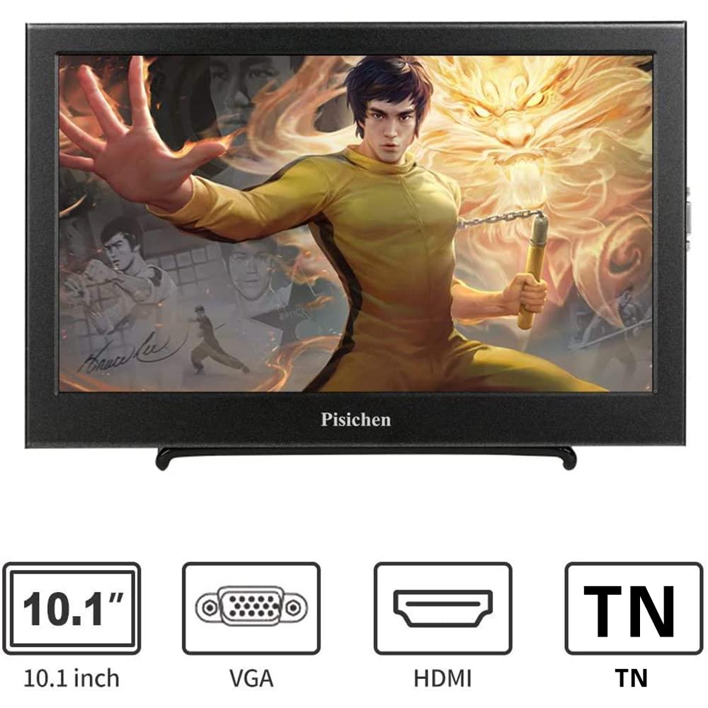 ディスプレイ・モニター本体 PISICHEN HD-8INFCM MINI MOBILE DISPLAY Pisichen - ミニ モニター 8 インチ HD 800x480 LCD ディスプレイ HD