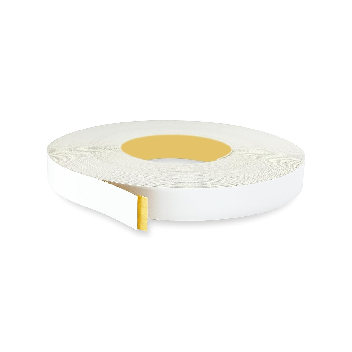 White PVC Edge Banding 3/4 in x 25 ft Peel and Stick Strong Adhesive