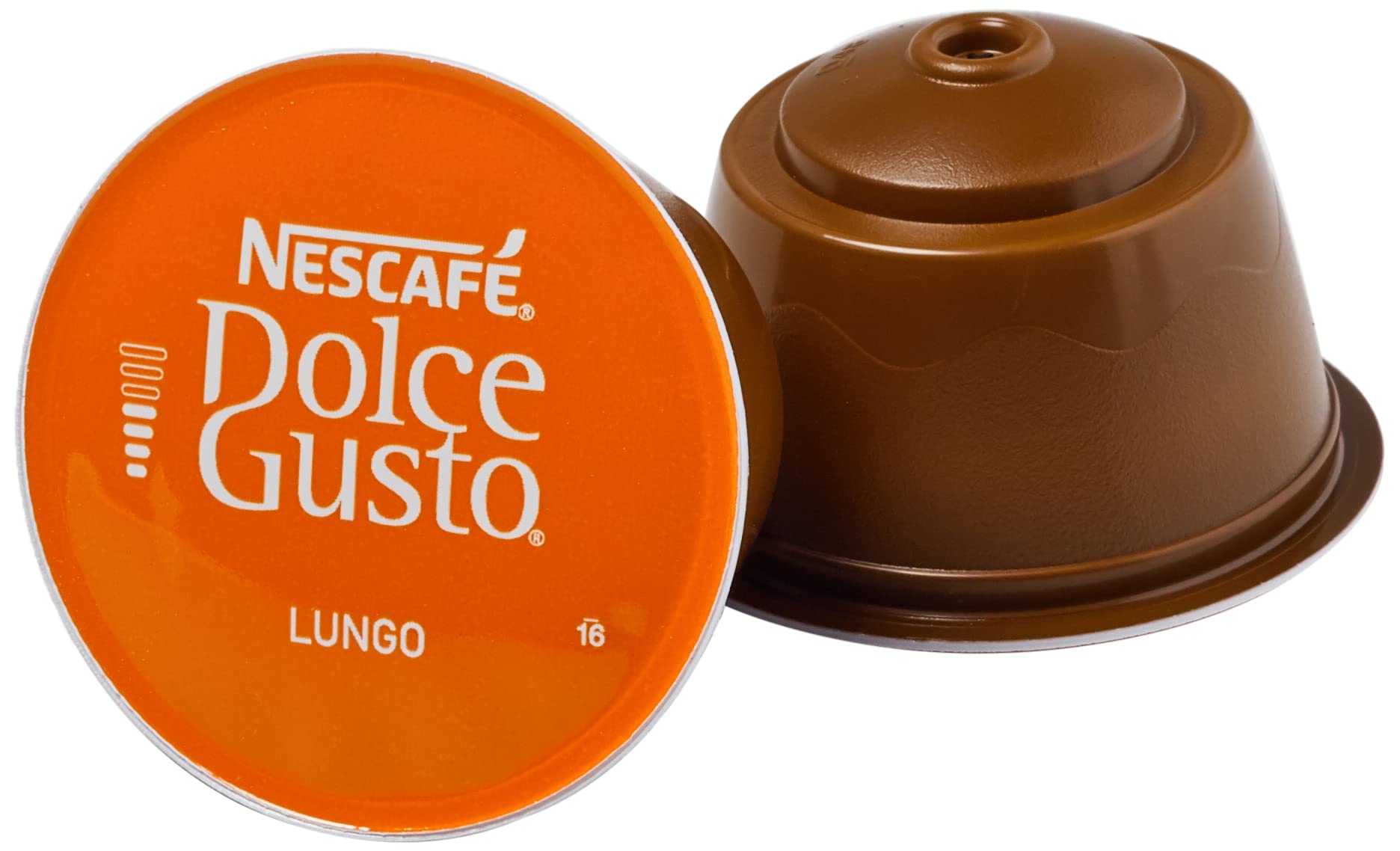 NESCAFÉ Dolce Gusto Lungo - Lote de 3 paquetes de 16 cápsulas de café (100% granos de arábica, crema fina y aroma potente, preparación rápida, cápsulas selladas con aromas)
